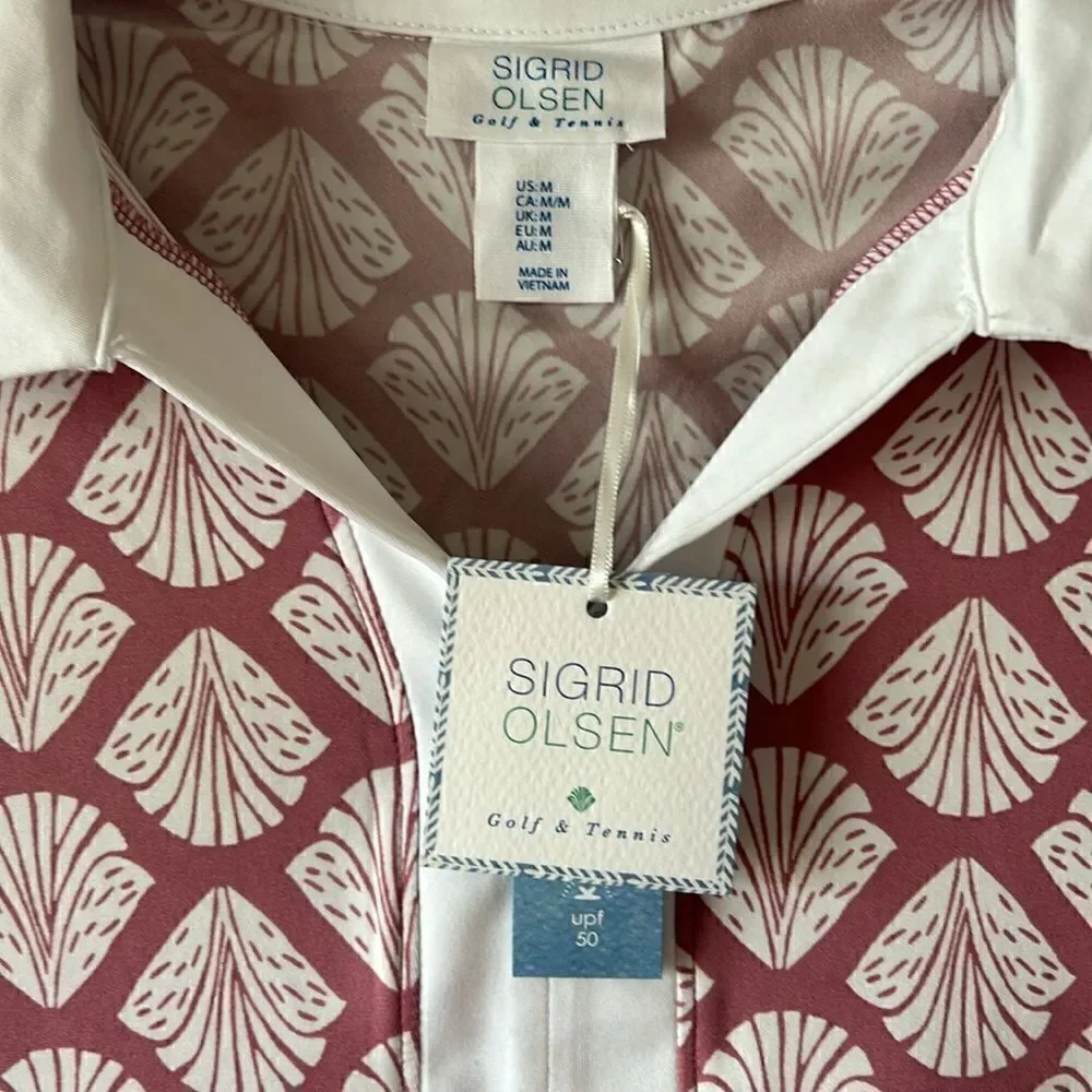 NEW Sigrid Olsen Golf And Tennis Tank Top